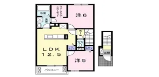 グリエラⅡ番館【2階】の間取り