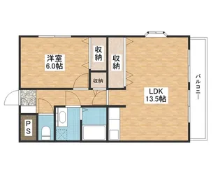 ルミエールⅡ【5階】の間取り