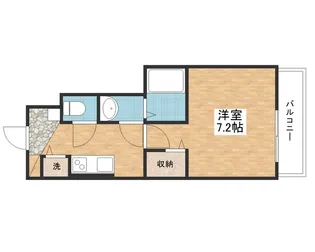 シダーコンフォール弐番館【1階】の間取り