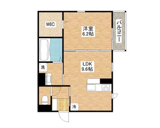ベルコート下ノ沢【2階】の間取り