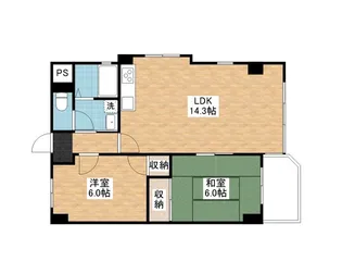 メゾン・ド・クレール【2階】の間取り