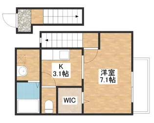 クローバーヒルズ【2階】の間取り