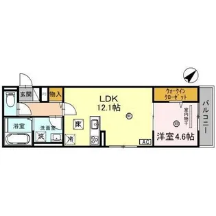 SPARSA(スパサ)【1階】の間取り