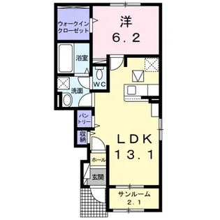 GRAN PASEO【1階】の間取り