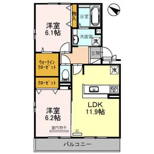 Espoir【3階】の間取り