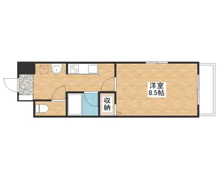 クラインヴォーネン【1階】の間取り