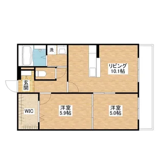 オーブ【1階】の間取り