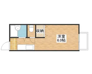 プラザエイト【2階】の間取り