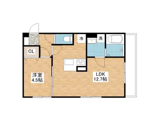 アリア守山【2階】の間取り