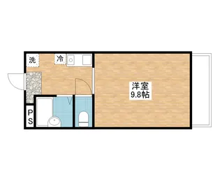 ドーミトゥリィ原田【3階】の間取り