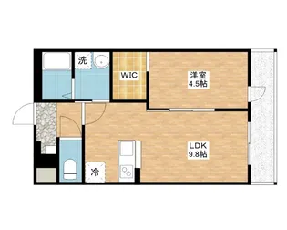 ポンテ・リング弐番館【1階】の間取り