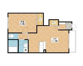 マミーユ【1階】の間取り