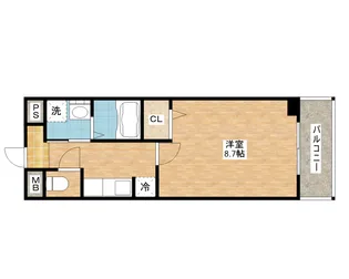 Promenade Fuji【2階】の間取り