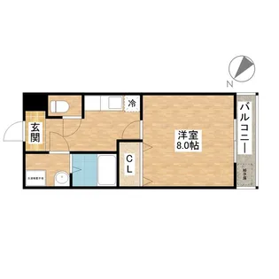 アルテールななのい【2階】の間取り