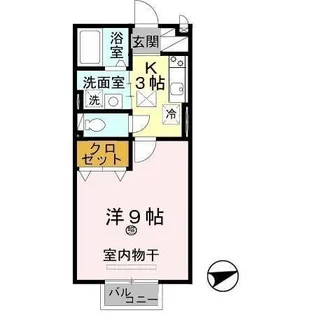 コンフォートM-Ⅱ【2階】の間取り