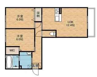 Empereur【2階】の間取り