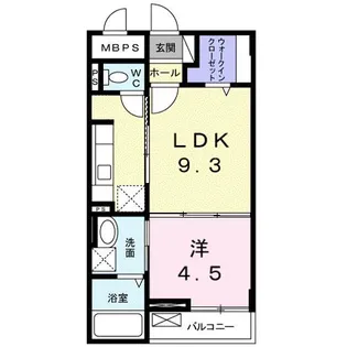 アヴニール・サード【2階】の間取り