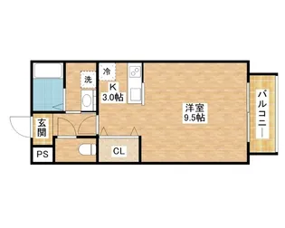 over book【2階】の間取り