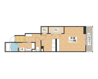 ラヴィエール【1階】の間取り