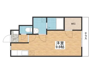 プリムローズ壱番館【1階】の間取り