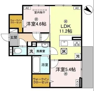 秀豊5号館 (シュウホウゴゴウカン)【1階】の間取り