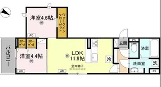 秀豊5号館 (シュウホウゴゴウカン)【2階】の間取り