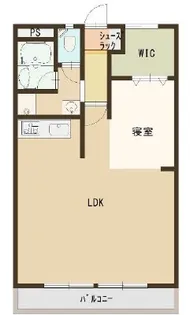 パンセハイツ近江【3階】の間取り