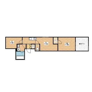 AIsonari【1階】の間取り