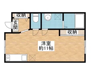 セルフィーユ守山【3階】の間取り