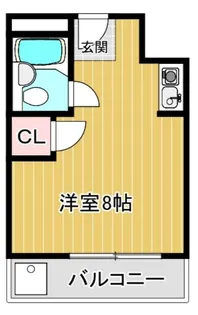 スコルピオ清和【4階】の間取り