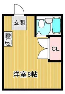 スコルピオ清和【605号室】の間取り