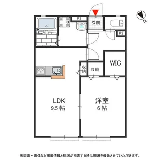 エスポワールⅡ A【2階】の間取り