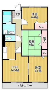 メゾン・エスポワール【3階】の間取り