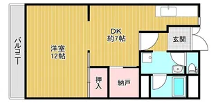 金剛グリーンハイツ【NC112号室】の間取り