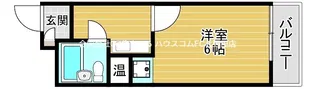 初芝ハイツ【111号室】の間取り