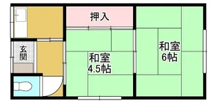 オノーレ・大野芝【2階】の間取り