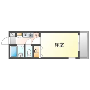 メゾン東岸和田壱番館【2階】の間取り