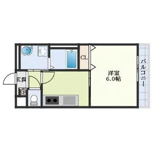 アムール高松東【2階】の間取り