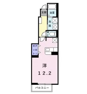 シャン・ノールⅡ【1階】の間取り