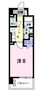 クラシェス尼崎【6階】の間取り