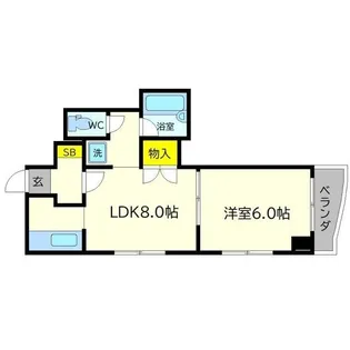 竹宏シティライフ【3階】の間取り