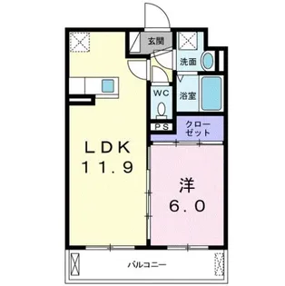 フルール M【2階】の間取り