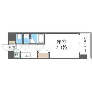 レオングラン新大阪レジデンス【4階】の間取り