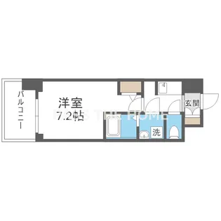 S-RESIDENCE新大阪WEST【3階】の間取り