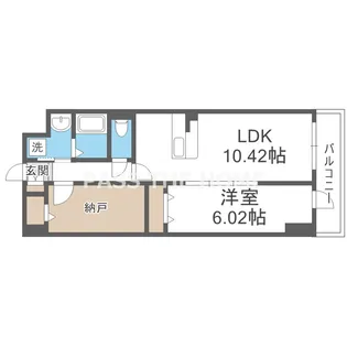 アーバンパーク新大阪【2階】の間取り
