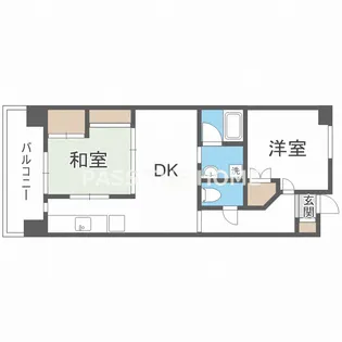 クリスタルシャトウ【406号室】の間取り