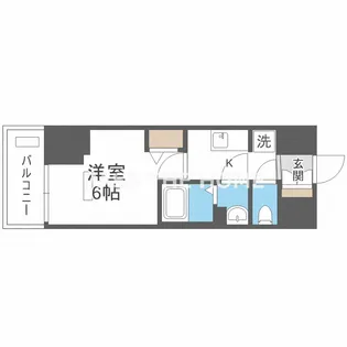 プレサンス福島吉野ミナージ【6階】の間取り