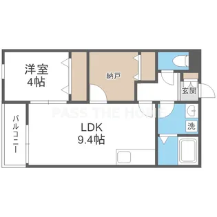 EIJU加島B【2階】の間取り