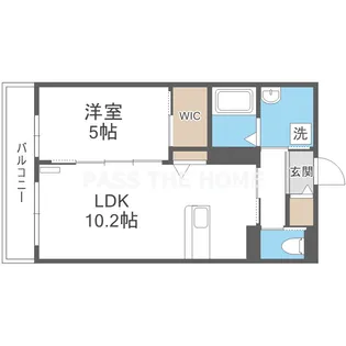 suite terrace relier スウィートテラス ルリエ【2階】の間取り