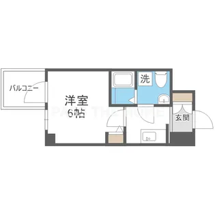 セレニテフラン新大阪【12階】の間取り
